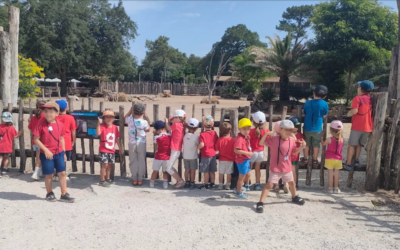 Les maternelles au zoo de Labenne